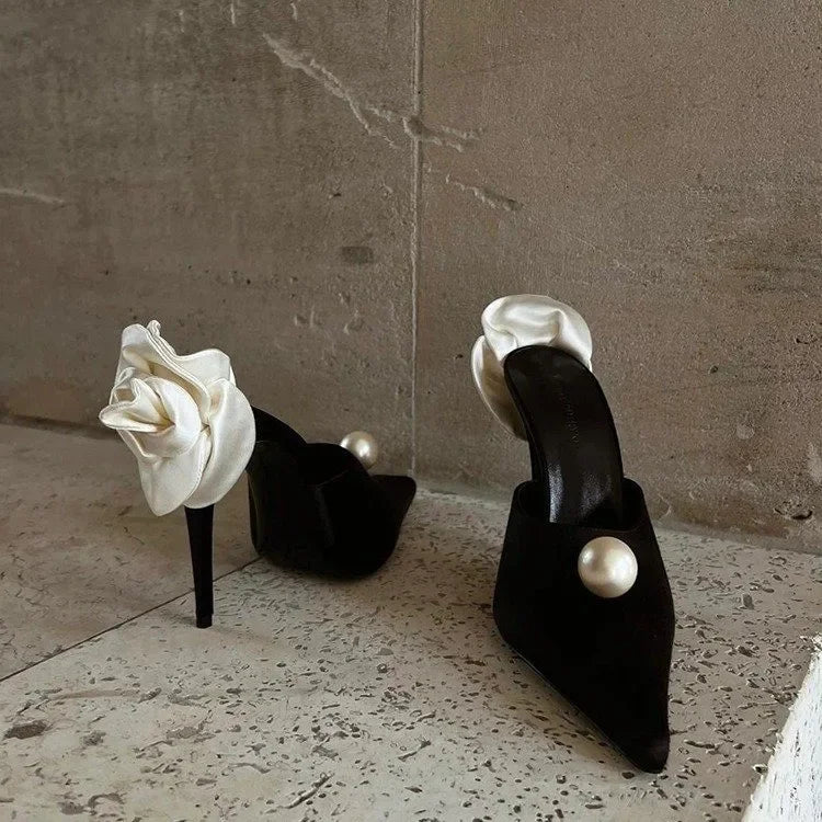 Summer Women Sexy High Heels Shoes Brand Sandals Fashion Pumps 2023 New Trend Party Dress Femme Zapatillas Slingback Slippers