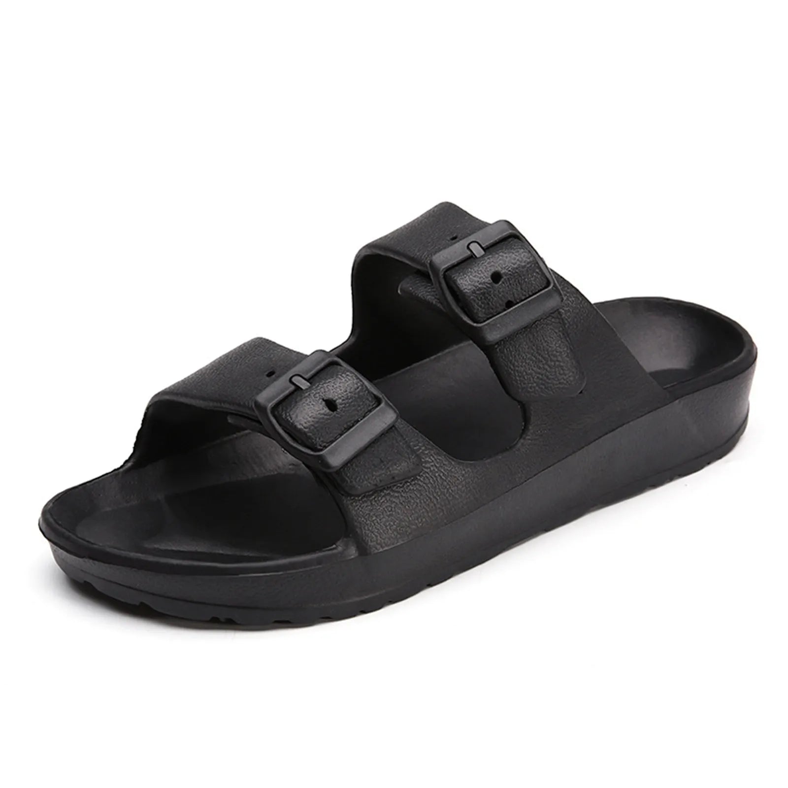 Summer Fashion Home Women'S Shoes Thick Bottom Solid Color Bathroom Slippers Zapatos Mujer 2024 Tendencia Sandali Piatti