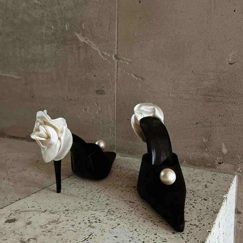 Summer Women Sexy High Heels Shoes Brand Sandals Fashion Pumps 2023 New Trend Party Dress Femme Zapatillas Slingback Slippers