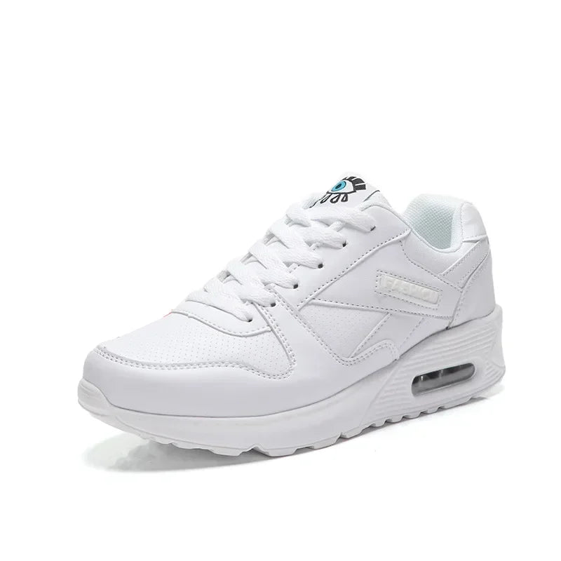 Fashion Air Wedge Platform Sneakers Damen Koreanische Schnürschuhe Casual Sports Schuhe für Damen Größe 34-44 Rutschfeste Reise-Flats