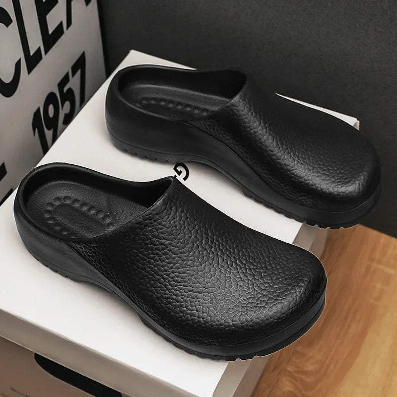 Herren Hausschuhe Paare Garten Clog Damen Wasserdicht Kochschuh Bequeme Sandalen Hausschuhe Für Tierarbeiter Outdoor Angelschuhe