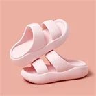 Sweet Women's Fashion Thick EVA Slippers Summer Men Indoor Waterproof Soft Slides Adults Outdoor Candy Color Non-slip Flip Flops