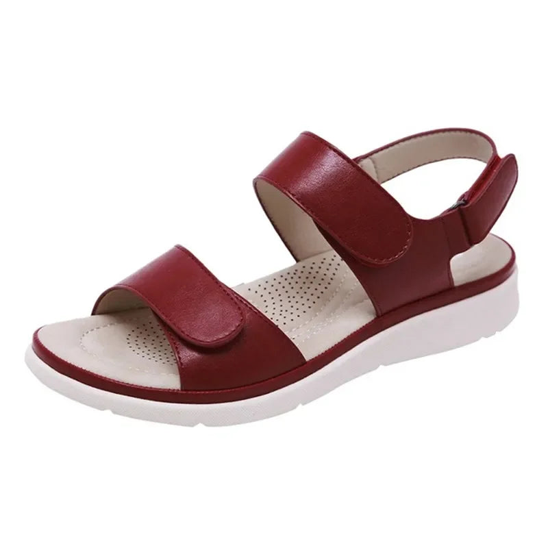 BEYARNEfashion for women, low roman sandals, high quality sexy flat shoes, womens shoes, summer beach shoes, sandalsL026
