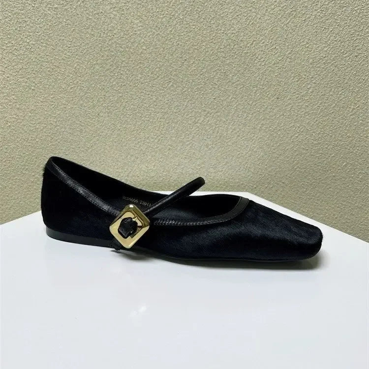 Fashion Women's Flat Shoes Round Toe Leopard Print Casual Shoes Ladies Breathable Slip-on Outdoor Soft Mary Jane Shoes