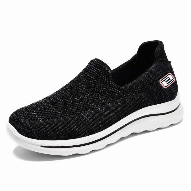 New Women's Sport Sneaker Breathable Ballet Flats Loafers Ladies Boat Luxury Shoes Woman Tennis Orthopedic Slip On Shoes