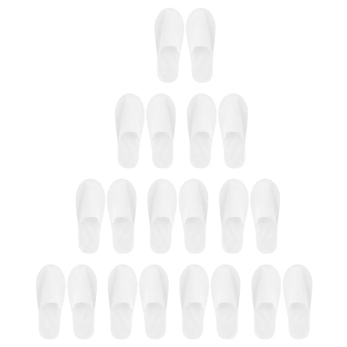 10Sets Disposable Slippers Hotel Supplies Plush Aviation Tourism Hotel Rooms Indoor
