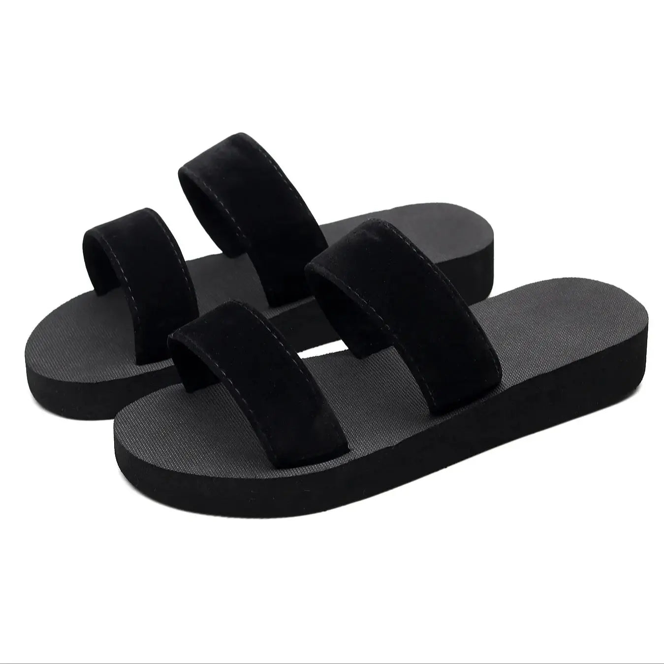 Summer Women Shoes Thick-Soled Bath Slippers Beach Flip Flops Slippers Shoes Anti Slip Ladies Slides Outdoor Pantuflas Mujer