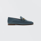 Chaussures plates en cuir véritable de haute qualité pour femme, nouvelle mode automne 2023, mocassins beiges à enfiler