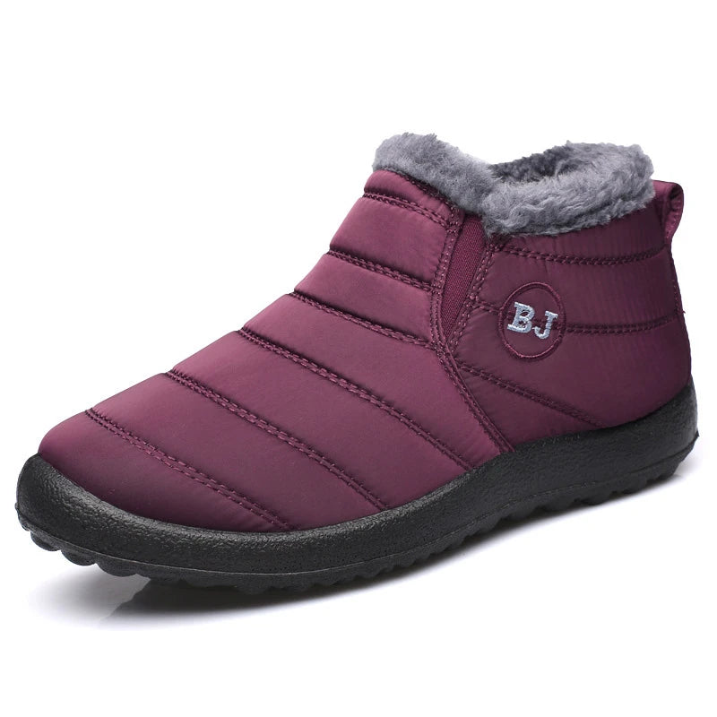 Women's Boots Lightweight Ankle Boots For Women Winter Shoes With Fur Botas Mujer Waterproof Snow Boots Winter Trend Booties