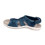Customizable 2024 New UZZDSS Women Sandals Fashion Pure Color Casual Ladies Comfy Low Cut Round Toe Flat Beach Summer Shoes