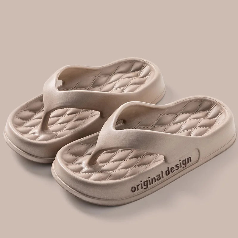 Versatile Thick Soled Herringbone Slippers for External Wear, WOMEN'S Slippers, Non Slip EVA MEN'S Sandals and Slippers ZYT2438
