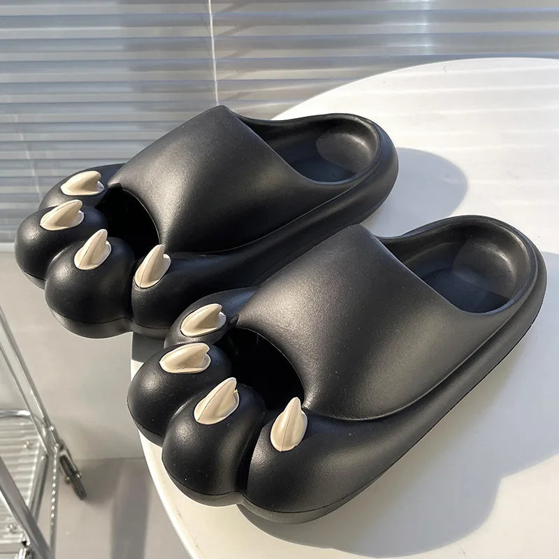 Women's Summer Slippers 2023 Beach Shoes Cute Slippers Ladies Casual Flats Flip Flops Couple Comfort Home Slides Sandal Footwear