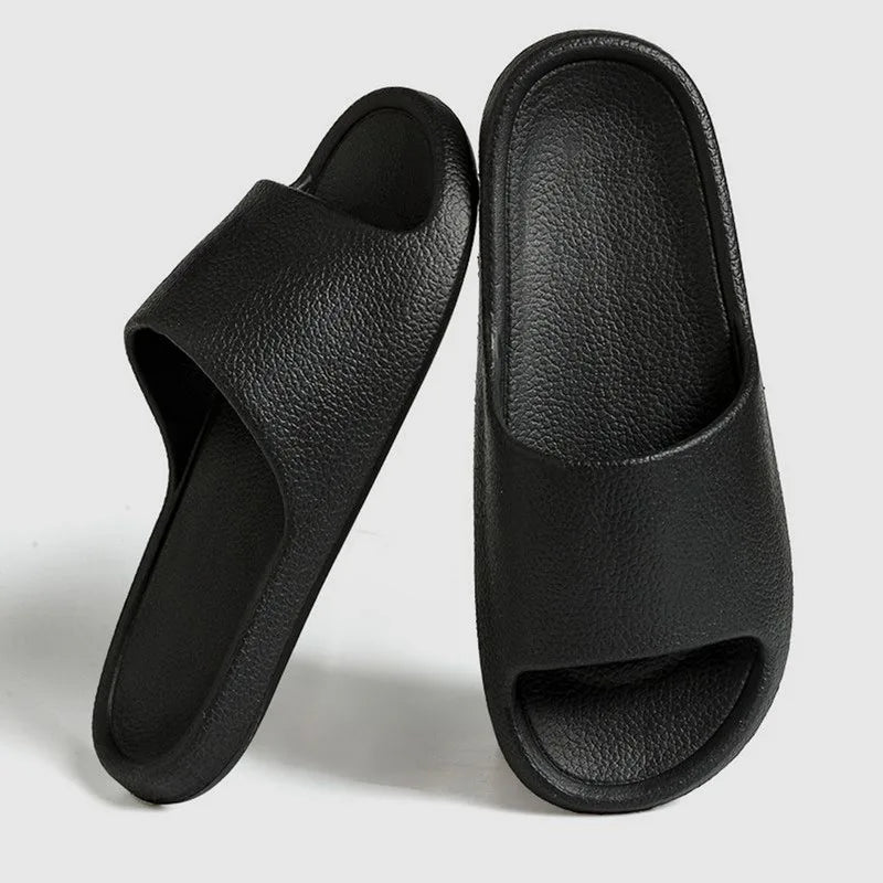 Summer Fashion Slippers Women Shoes Cloud Slippers For Men Home Flat Sandals Massage Flip Flops Couples Bathroom Indoor Slides