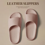 Women's Solid Color Casual Simple Slipper, EVA Material, Comfortable Indoor/Outdoor Dual-use, Anti-Slip Design.