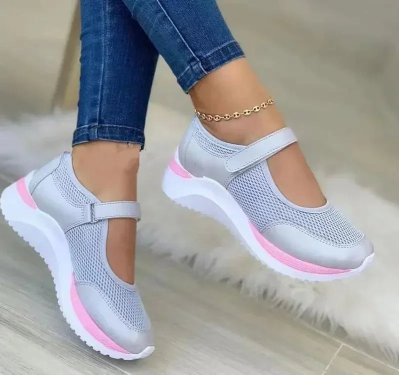 Sneakers Women Light Mesh Platform Hollow Out Sandals Shoes   Breathable Sports Shoes Women  Mujer