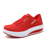 Chaussures de course confortables à lacets et plateformes pour femmes, chaussures décontractées vulcanisées, collection automne 2023