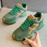New Waffle Small Waist Forrest Gump Shoes Women Sneakers Breathable Mesh Fitness Running Casual Sports Shoes Vulcanized Sneakers