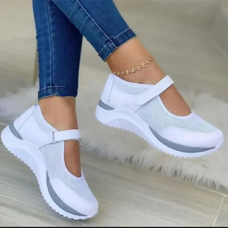 Sneakers Women Light Mesh Platform Hollow Out Sandals Shoes   Breathable Sports Shoes Women  Mujer