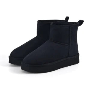 Bebealy Winter Platform Mini Snow Boots Women's Classic Short Boot Outdoor Warm Waterproof Boots Indoor House Women Snow Boots