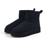 Bebealy Winter Platform Mini Snow Boots Women's Classic Short Boot Outdoor Warm Waterproof Boots Indoor House Women Snow Boots