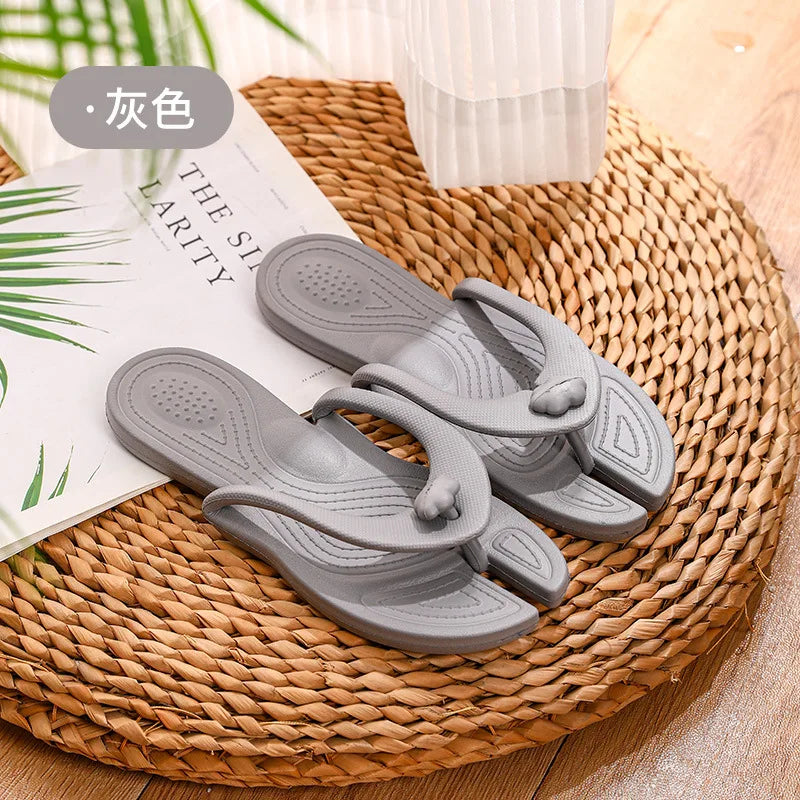 Tongs de voyage portables, pantoufles pliantes, intérieur et extérieur, semelles souples, plage, hôtel, couple, sandales, femme, homme