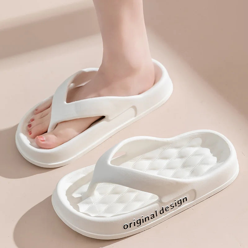 Versatile Thick Soled Herringbone Slippers for External Wear, WOMEN'S Slippers, Non Slip EVA MEN'S Sandals and Slippers ZYT2438