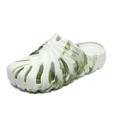 Summer Eva Soft Flip Funny Leaf Shape Unisex Slippers For Men And Women To Outdoor Beach Bathroom Forest Camping Quick Drying