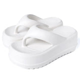 Women's Flip Flops Summer 2023 New In Platform Slippers EVA Casual Beach Slides Woman Comfort Female Flipflop Heeled Sandals