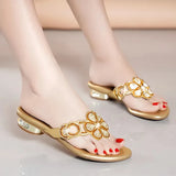 Cresfimix Women Fashion Sweet Multi Color High Quality Spring Slip on Peep Toe Shoes Lady Casual Sandals Sapatos Femininas A1477