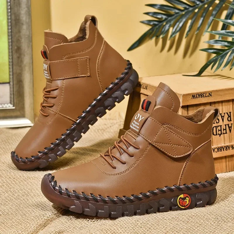 New 2023 Autumn and Winter Women Shoes Fashion and Leisure Ankle Boots Thickened Insulation Thick Soled Women's Boots