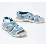 Customizable 2024 New UZZDSS Women Sandals Fashion Pure Color Casual Ladies Comfy Low Cut Round Toe Flat Beach Summer Shoes