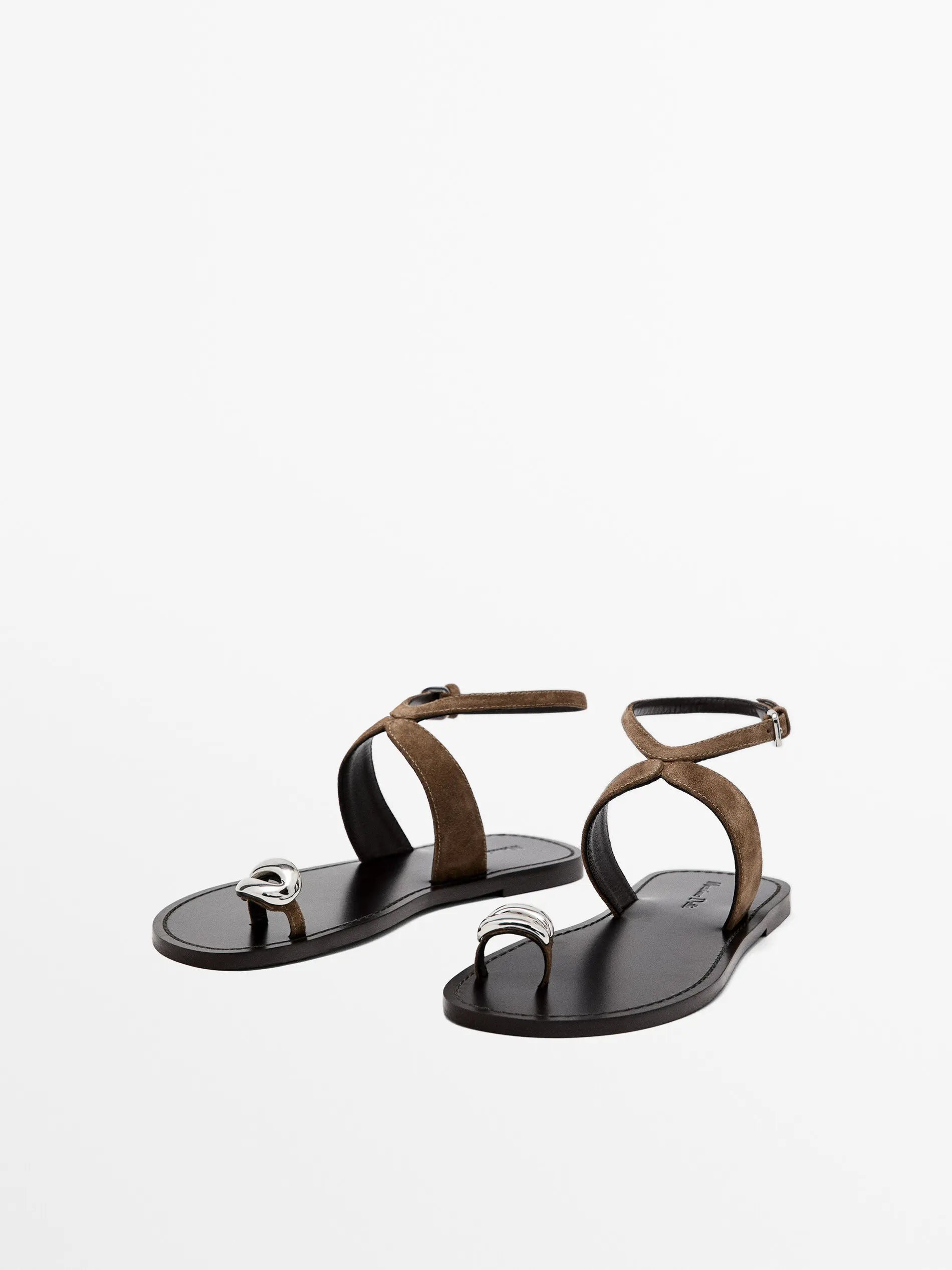 MOOQDAAX 2024 Summer New Fashion Versatile Roman Sandals French Retro Flat Sandals For Women shoes for women  women sandals
