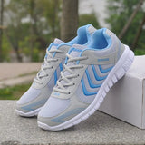 Women Sneakers Breathable Sport Shoes Fashion Mesh Lace Up Tennis Shoes Female Shoes Forwomen Para Footwear Zapatillas De Mujer