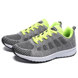 Sneakers For Women Breathable Fashion 2024 New Walking Plus Size Sneakers Women Mesh Fabric Lace Up Female Footwear Ladies Shoes