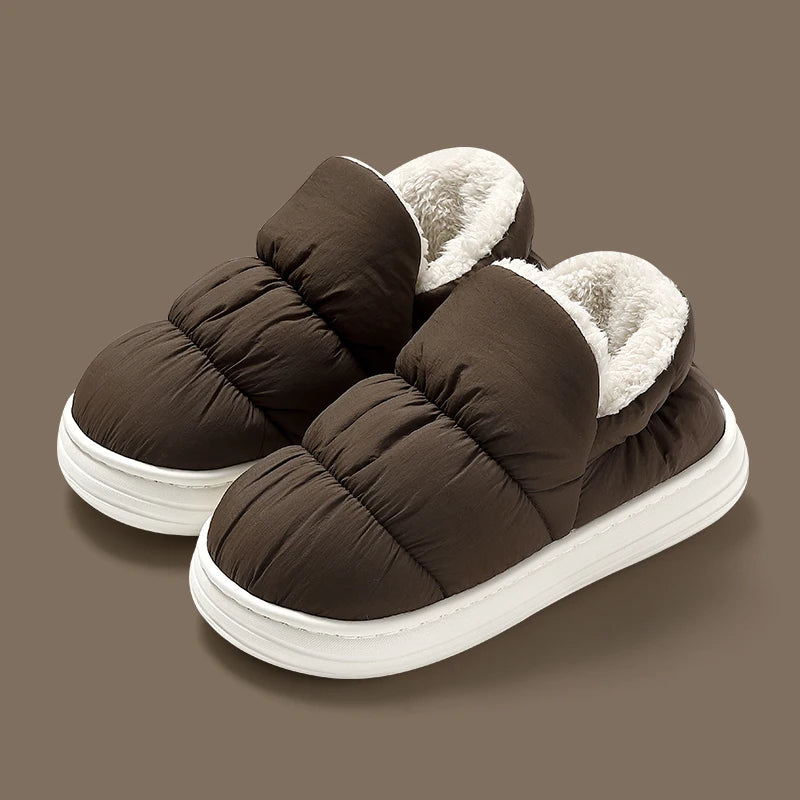 QYCKABY Fur Snow Boots For Women 2023 New Winter Thick Platform Ankle Boots Shoes Ladies Mens Classic Plush Warm Boots Free Ship