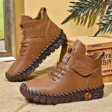 Women White  Winter Women Boots Mom Cotton Shoes for Women 2024 New Waterproof Keep Warm Short Snow Boot Brown Long Boots