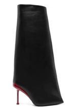 2024New Designer Slender High Heels Knee Length Women's Boots Fashion Walk Party Women's Large Mid Size Boots Autumn and Winter