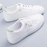 Women Sneakers  Vulcanize Shoes Spring Autumn Breathable Flats Solid Color Mesh Shoes Young Woman Casual White Shoes