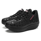 Chaussures de course confortables à lacets et plateformes pour femmes, chaussures décontractées vulcanisées, collection automne 2023