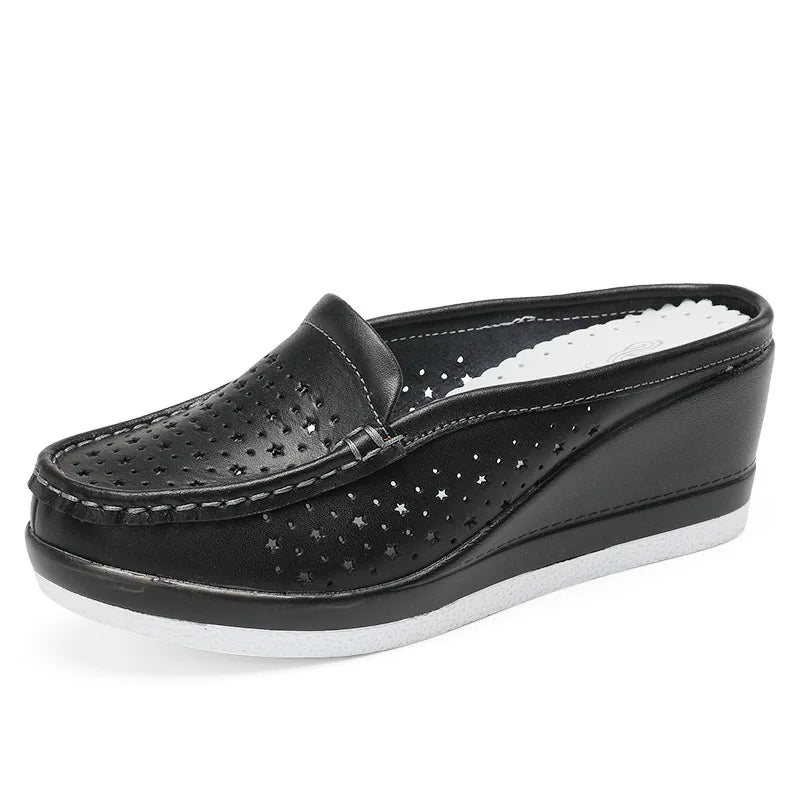 GKTINOO Summer Woman Shoes Platform Slippers Wedge Flip Flops Women High Heel Slippers For Women Casual Sandals Female Shoes