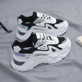 2025 Sneakers Women Platform Flat Shoes Woman Shoes Green Casual Trainers Ladies Chunky Sneakers Women Shoes