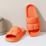 Thick Sole Flat Bottom Bathroom Home Slippers Fashion Soft Sole EVA Indoor Women Sandals Summer Non Slip Slippers TG22