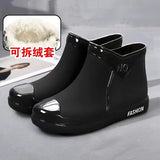 Adult， Women's， Fashionable， Wear-resistant ，Rain Boots ，Women's Four-season Outdoor Waterproof Shoes Women's Rubber Shoes Sweet