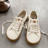 Woman Orthopedic Shoes Trend Girl Bear Harajuku Shoe Korea Wide Toe Canvas Shoes Women's Trainers Espadrilles Vulcanize Sneaker