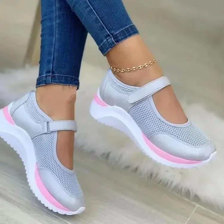 Sneakers Women Light Mesh Platform Hollow Out Sandals Shoes   Breathable Sports Shoes Women  Mujer