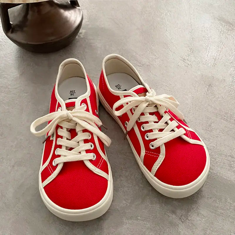 Woman Orthopedic Shoes Trend Girl Bear Harajuku Shoe Korea Wide Toe Canvas Shoes Women's Trainers Espadrilles Vulcanize Sneaker