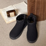New 2024 Women Winter Ultra Mini Boot Designer Australian Platform Boots for Leather Warm Ankle Fur Booties Luxury Boots
