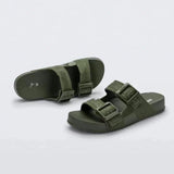 Mini Melissa Adult Outerwear Casual sandals ladies Fashion Versatile Double Button beach shoes Thick Bottom Slippers for Women