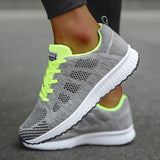 Women's Sneakers Casual Shoes Flats Air Mesh Breathable Trainers Ladies Shoes Female Sneakers Women Shoes Basket Tenis Feminino