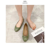 Ballet Flats Shoes Women Classics Casual Loafers Red Patent Leather Lady Fashion Design Bowknot Shoes for Woman's Spring/Autumn